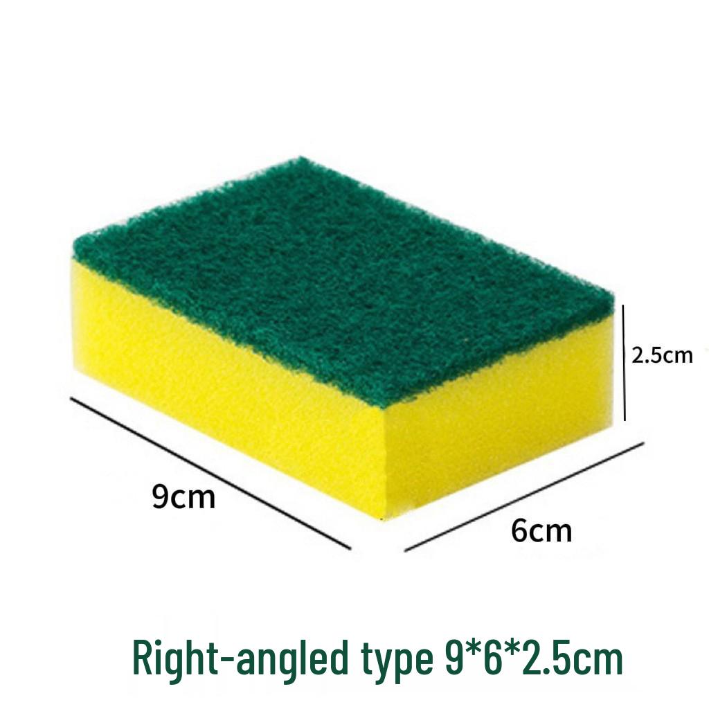 Yuanbao Oil-Repellent Double-Sided Sponge Cloth for Durable, Water-Absorbent Kitchen and Household Cleaning & Scrubbing.