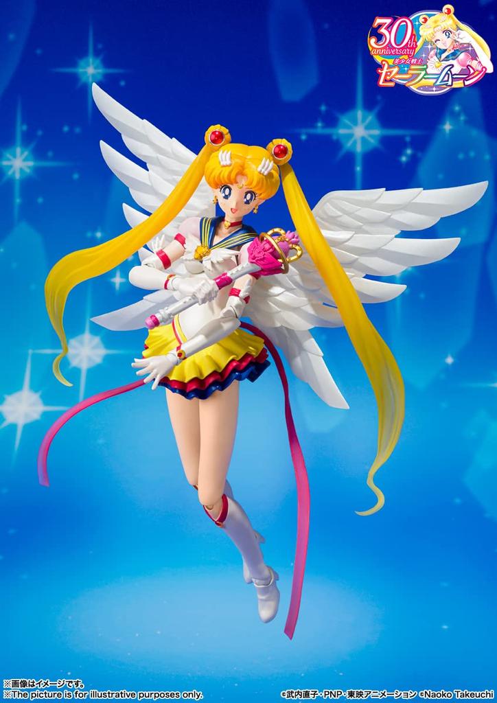 TAMASHII NATIONS Sailor Moon Eternal Sailor Moon Approximately 135mm Painted Movable Figure S.H.Figuarts ABS&PVC