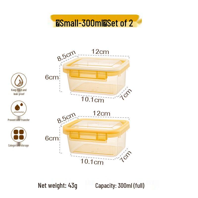 ZISIZ Refrigerator Food Storage Container
