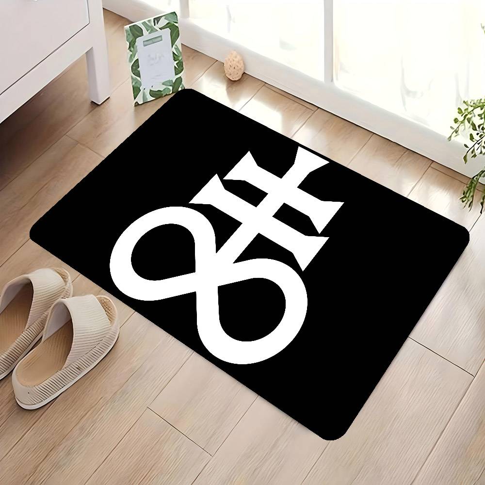 Baphomet Leviathan Entrance Door Mat Nordic Style Home Doormat Bathroom-Toilet Mats Bedroom Hotel Decor Mat