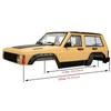 Karoserie Cherokee s rozvorem 313 mm pro 1/10 axiální SCX10 90046 90047 RC pásové auto