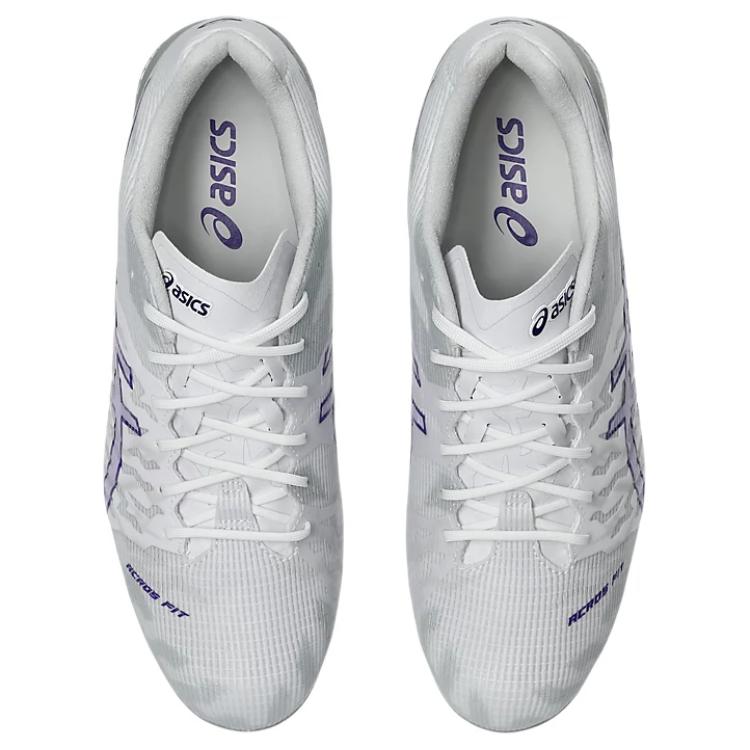 Asics Ds Light Acros 3 Comfortable Lightweight Soccer Shoes Men Soccer Shoes White Purple 1101A070-100