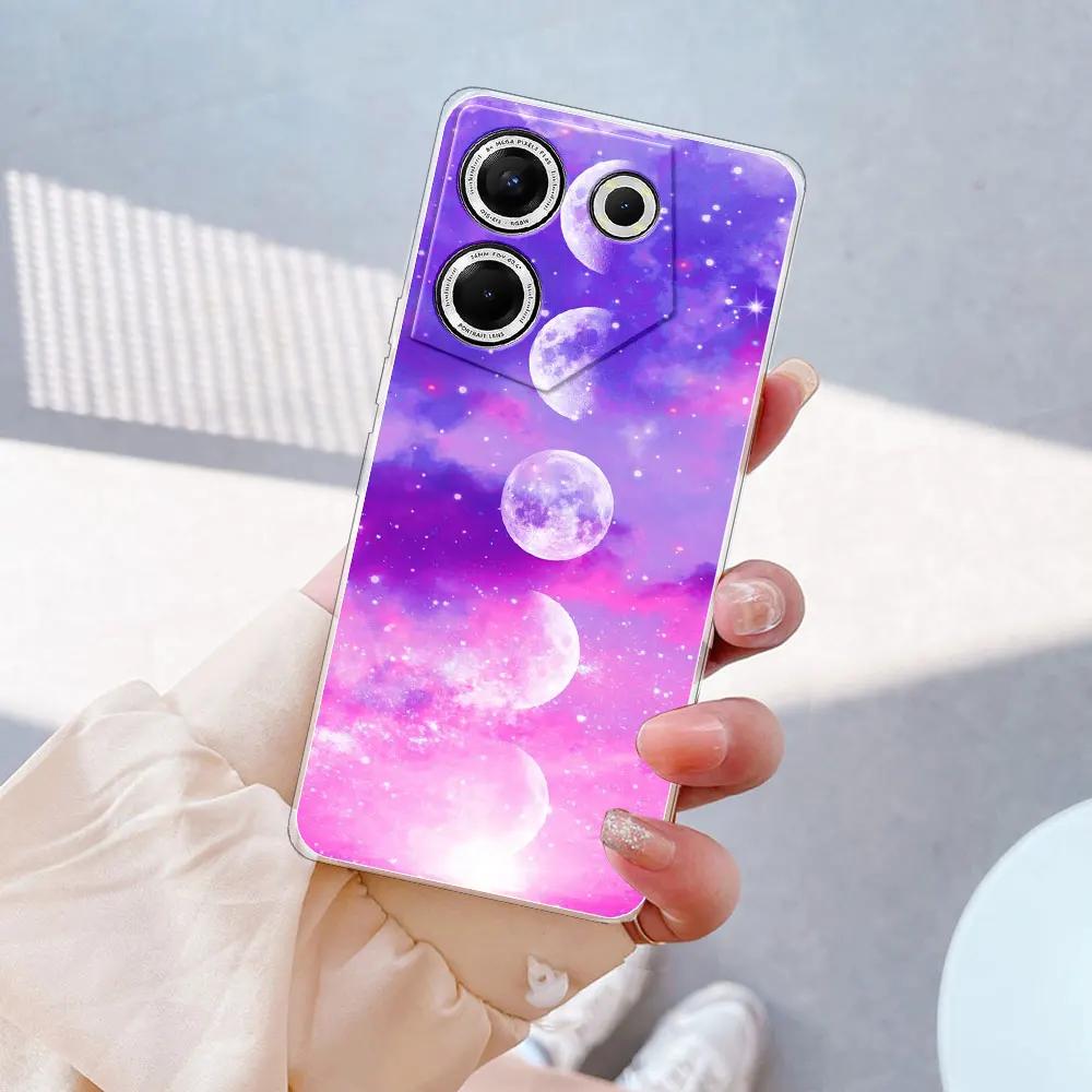 Für Tecno Camon 20 Pro 5G Hülle Klare Silikon Weiche TPU Handyhüllen Abdeckung Für Tecno Camon 20 Hülle Für Tecno Camon 20 Pro Hüllen