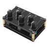 Audio Mixer 4 Input 1 Output Mini Sound Board Console Portable Passive Stereo Audio Mixer