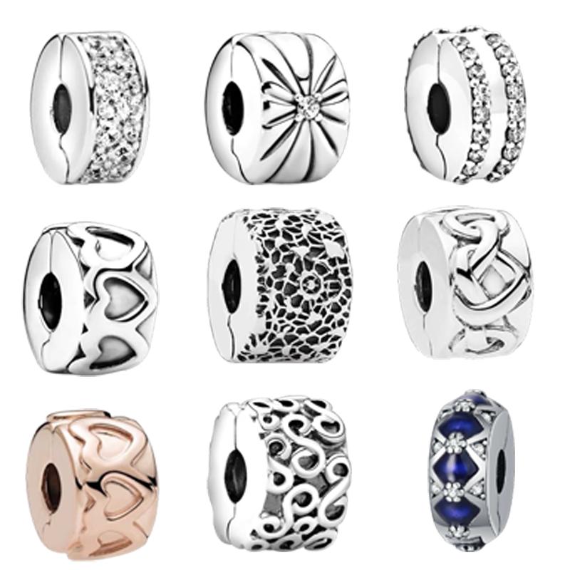 Multiple Clip Charm Bead Pendant for European Silver Jewelry DIY Unique Bracelet Gift Handmade Accessories