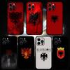 A-Albania F-Flag Phone Case For IPhone 17/16/15/13/14 Pro Max/ 11Plus/X/Xr/Xs Max/12mini
