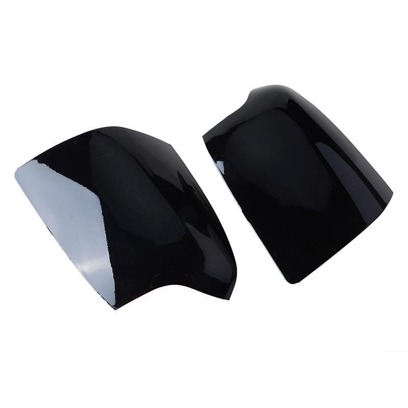Rhyming Rearview Mirror Cover Wing Side Mirror Caps Glossy Black Fit For Ford Focus MK2 2005 - 2007 Replacement Car Accessories