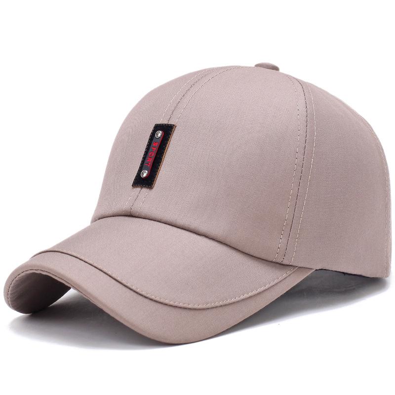 New Black Baseball Caps For Men Women Sunhat Solid Letter Sunscreen Cap Outdoor Fishing Running Hip Hop Baseball Hats Casquette