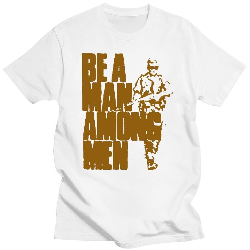 Be A Man Among Men NEW Rhodesia T-Shirt Rhodesian Light Infantry Shirt