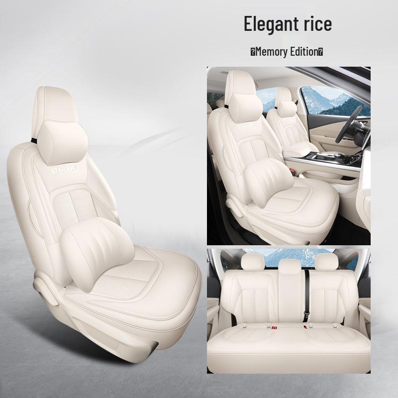 Universal Full Leather Car Seat Cushion for Wuling Xingguang: All-Season Comfort