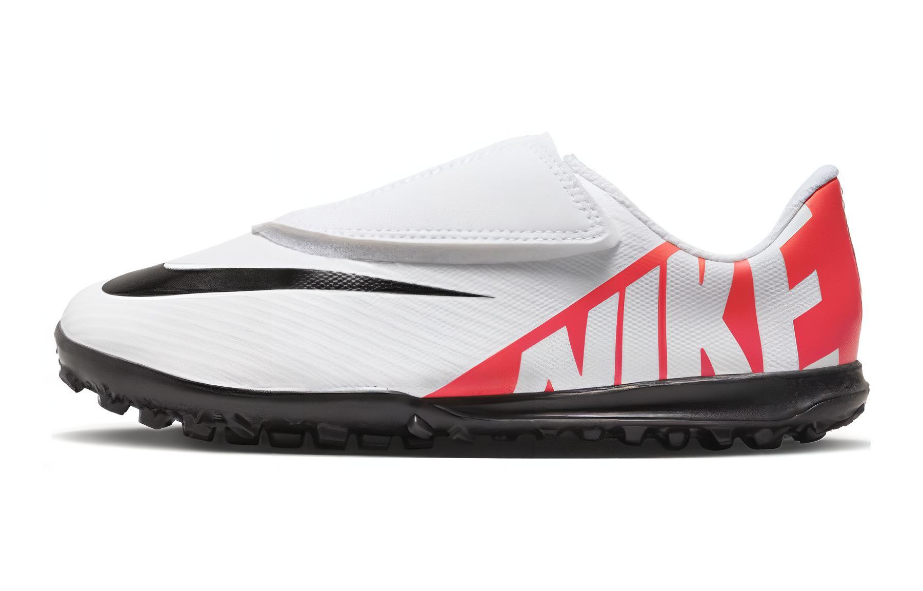 

Nike Slip Resistant Abrasion Resistant Low top Soccer Shoes Bright Red Kids DJ5966-600 28