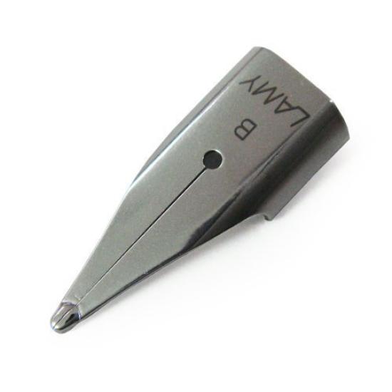 

В комплекте оригинальный чехол Запасное перо для перьевой ручки LAMY Z50 Серебристое Прямой импорт из Германии (B Жирный)