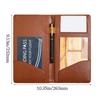 With Pen Insert Cash Receipt Folder Waterproof Bill Folder Portable Cash Book  Restaurant