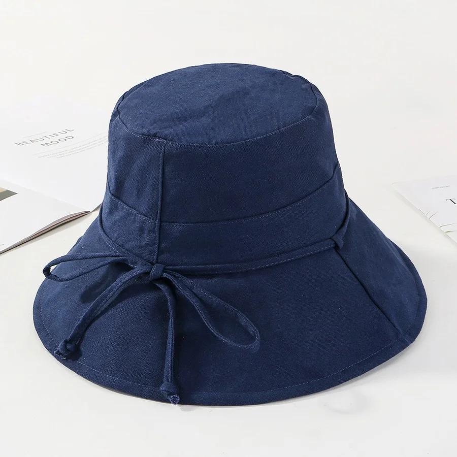 New Bowknot Sun Hats for Women Summer Hat Women Beach Hat Summer Women Foldable Wide Brim Bucket Hat Fisherman Hat