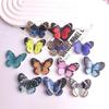 Gradient Butterfly Resin Stickers: DIY Jewelry, Earrings, Pendants, and Phone Case Decorations.