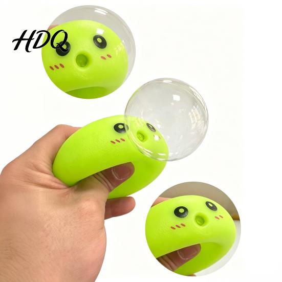 Steamed Bun Squeeze Toy Cartoon Expression Bubble Dumpling Stress Relief Gadget Fidget Hand Relaxation Decompression Tool