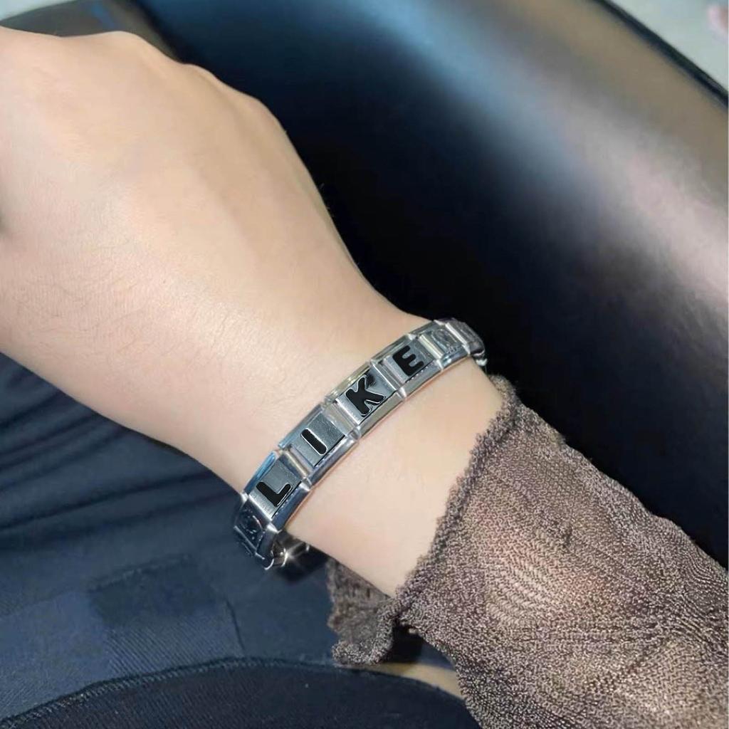 Vintage Square Beads Charm Links Fashion Accessories Modular Bracelet Making Supplies for Bracelet Jewelry Making