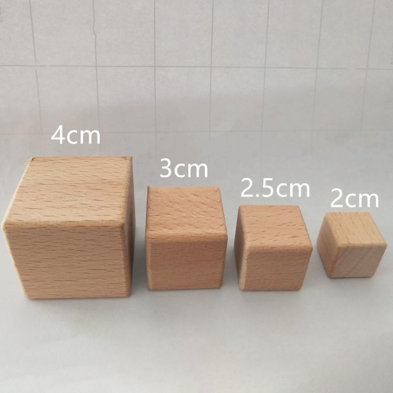 Practical Ability Wooden Block Educational Toy Set 10Pieces for Childrens Logical Thinking Ability