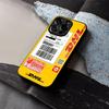 DHL Express Hülle Gehärtetes Glas Für IPhone 16 13 14 12 15 11 Pro Max Plus Mini X XR SE2020 Hülle