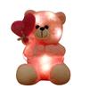 Cartoon Luminous Animal Heart Bear Doll Plush Toy Lamb Unicorn Doll Children'S Doll