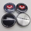 4pcs 58mm Vossen Wheels Center Hub Caps Auto Rims Dust Cover For VOSSEN Precision Series Logo Emblem Badge Car Tire Accessories