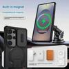 New Compatible Galaxy S26 Ultra/S26 Plus/S26 Slide Window Lens Protector Case with Magnetic Stand Anti-drop Cover
