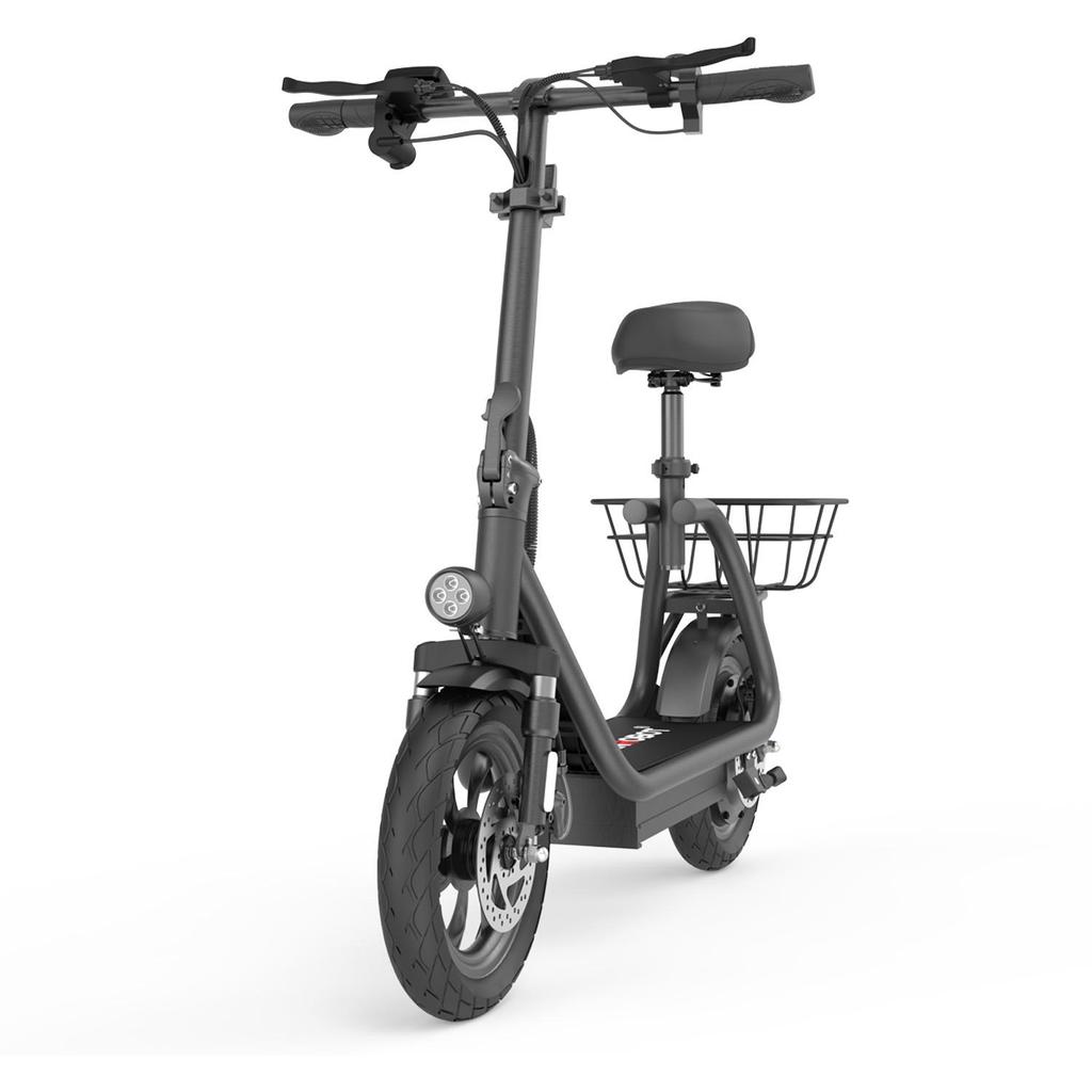 Elektrická koloběžka NANROBOT M5, Černá, Pro městské dojíždění, Kotoučová brzda