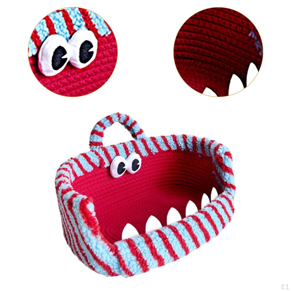 Cesta de Almacenamiento Creativa Juguete Hogar Escritorio Organizador de Snacks Cosmético para