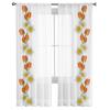 Plant Tulip Flowers Daisy Sheer Curtain For Living Room Modern Voile Tulle Window Curtains For Bedroom Kitchen Drapes