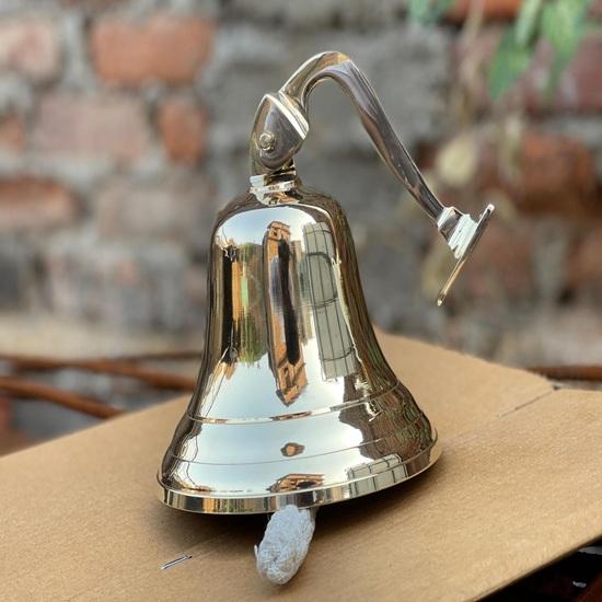 

Гравированный латунный дверной звонок Морской домашний декор Свадьба, Юбилей, Декор офиса Подарок