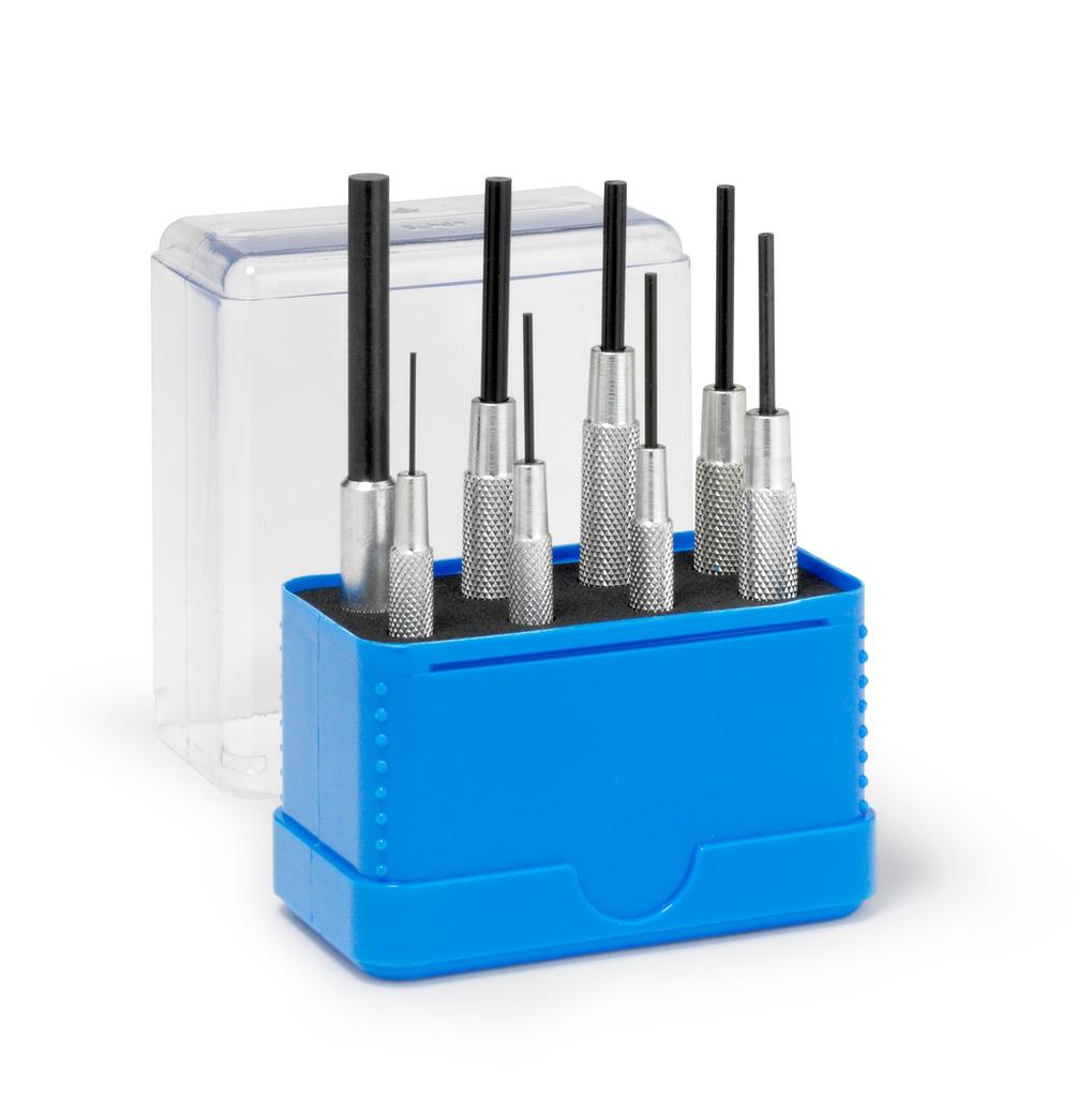 RENNSTEIG Parallel Pin Punch with Guide Sleeve Set 8-Piece 457-102-5