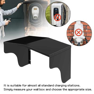 Electric Vehicle Charging Station Protective Roof Rust-Resistant Weatherproof Simple Installation Charging