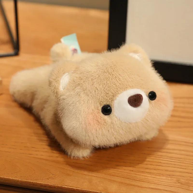 New Baby Animal Plush Toys Cozy Warm Wrist Pad Cute Lying Rabbit Fox Elephant Capybara Panda Penguin Doll Creative Desktop Decor
