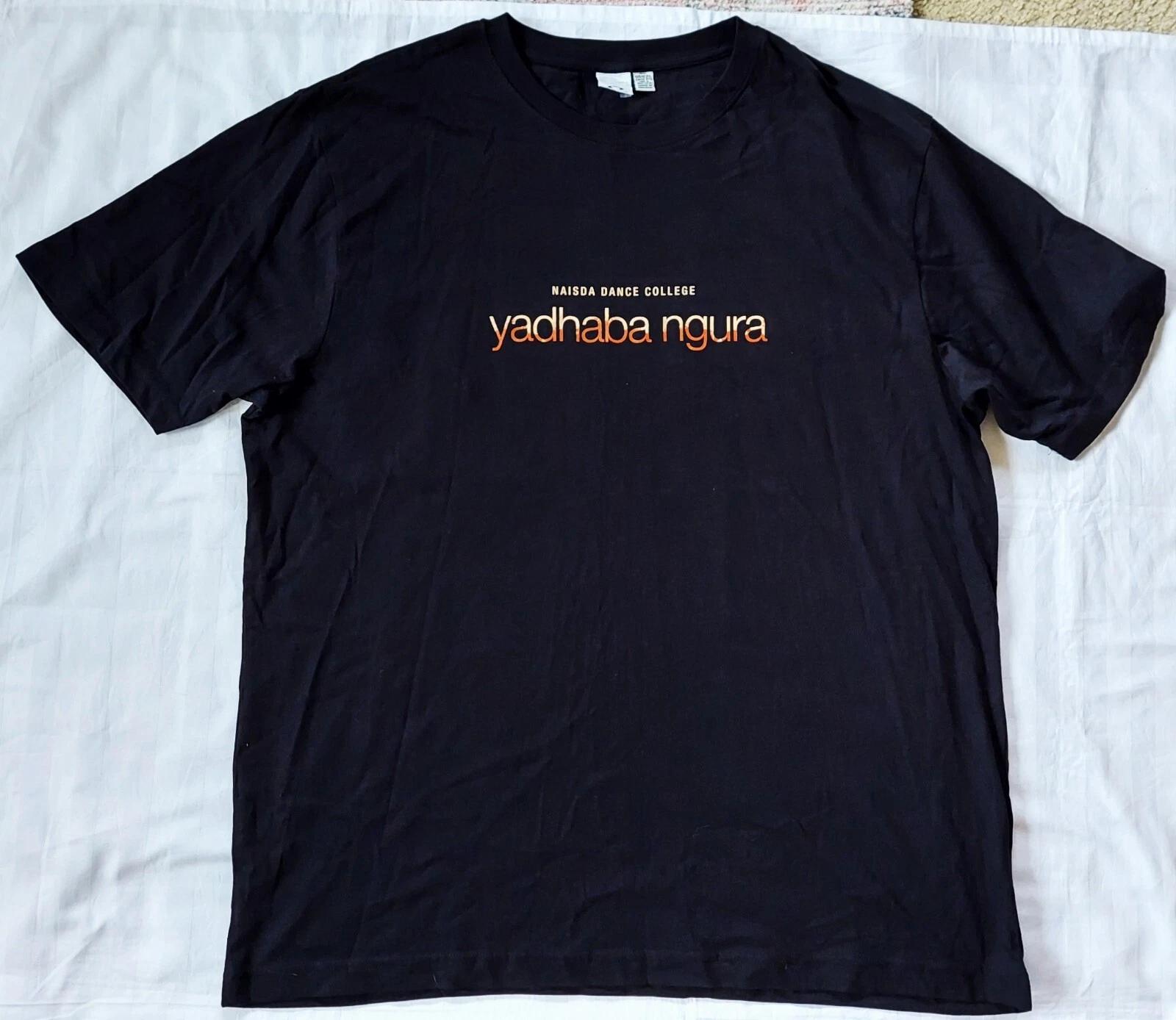 

NAISDA DANCE COLLEGE YADHABA NGURA T Shirt Tee Black Cotton Sze XXL R101 S