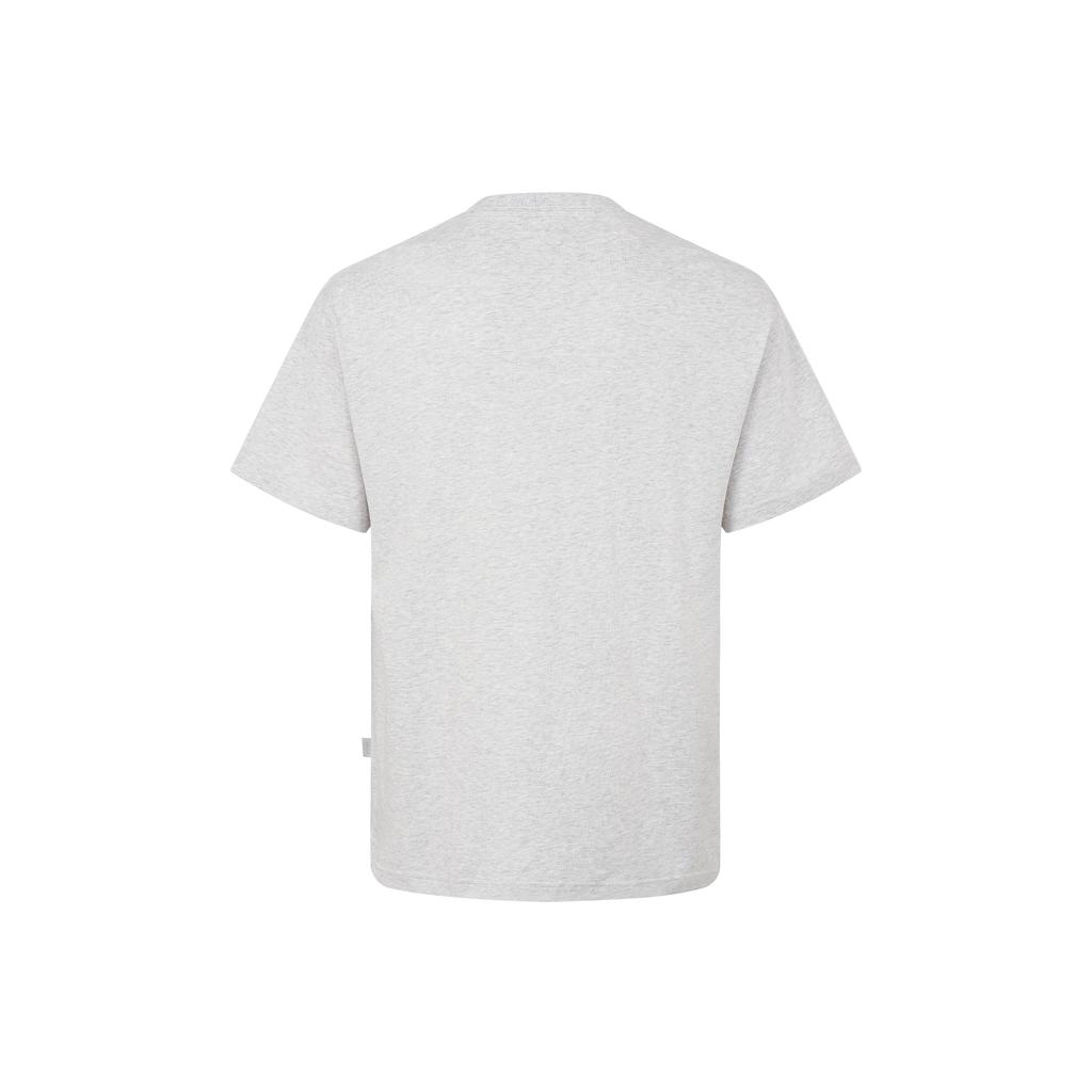 Li Ning Casual T Shirt Unisex Heather Gray Waterdrop Gray AHSWD09-4