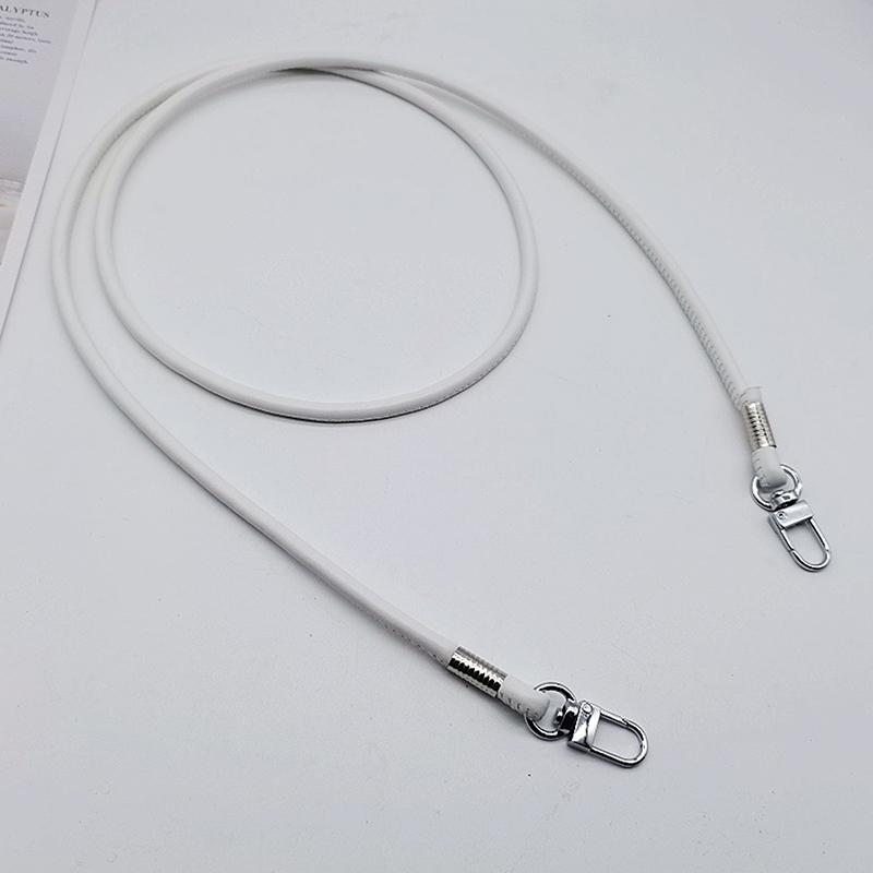 

Проста однотонна шкіряна сумка через плече, ремінець для заміни, ланцюжок для телефону проти втрати для DIY ланцюжків для сумки