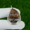 Natural Tibetan Turquoise Gemstone Jewelry 925 Sterling Silver Pendant For Women
