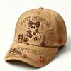 D print Halloween baseball cap women's spring and summer sunshade sun protection cap American style versatile fashion hat sun protection