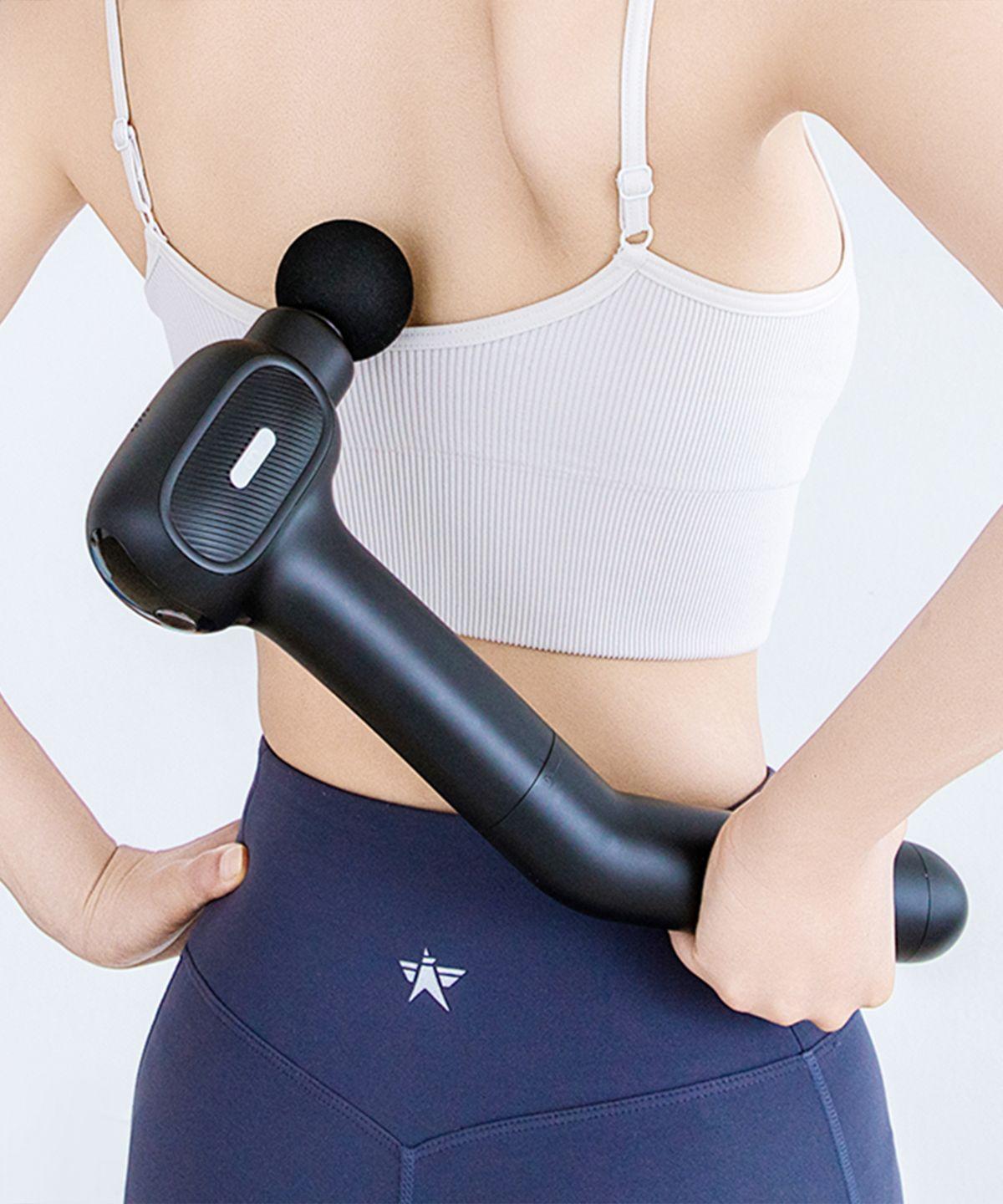 Multi-purpose massage gun, neck, shoulder, and back wireless vibrating massager