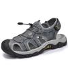 2025 Baotou Sandals Men's Breathable Men's Outdoor Beach Shoes Hollow Sports Large Size Mountaineering Shoes Non-slip Moisture