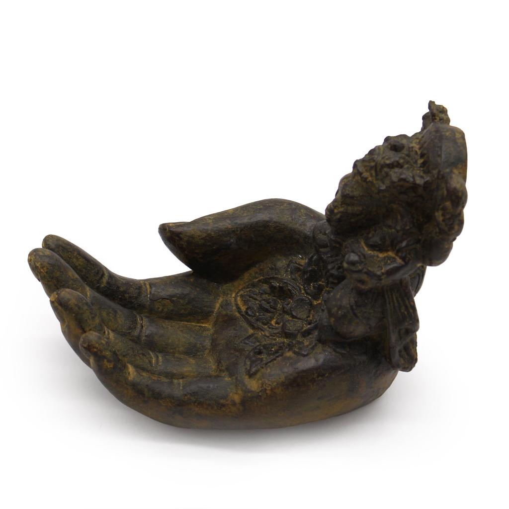 Incense Burner, Ganesha Hand Antique Finish