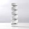 Simple, Light and Luxurious, Creative Art, Geometric Spiral Hollow Cylinder Ornaments, Model House Sales Office, Minimalist Soft Decorations