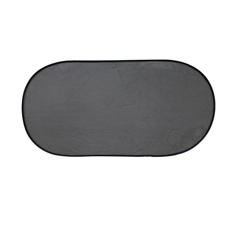 Mesh Car Sunshade with Black Suction Cups, 100x50CM - UV Protection & Heat Insulation for Back Window