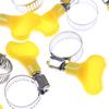 10Pcs American Type Hose Clamps With Handle Stainless Steel Hose Hoop Pipe Clips