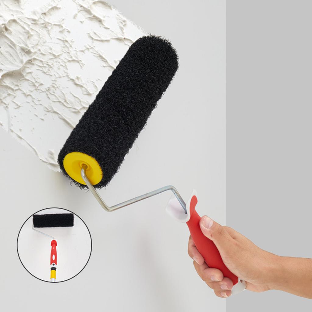 Convenient Wall Roller Ergonomic Wall Brush Efficient & Easy to Use Versatile Tool Durable Wall Brush for Plastering