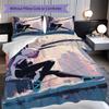1PC Spider-Man Pattern Bedding Quilt Set Quilt Cover Pillowcase Home Decoration Birthday Gift (1 * Duvet Cover + 2 * Pillowcase, Without Core)