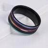 Wedding Ring Ring Rainbow Lgbt Steel 162