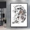 Print on Canvas Pokemon Swampert Poster Comics Pictures Not Fading Home Living Room Bedroom Wall Decoration Friends Gifts