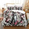 New 3D Printed Anime Game FINAL FANTASY XIII-2 Bedding Set Boys Girls Twin Queen King Size Duvet Cover Pillowcase Bed Boys Adult