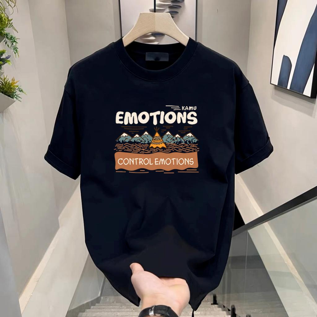 

Летняя свободная футболка с принтом INS Fashion Trend для мужчин с коротким рукавом и круглым вырезом, одежда для пар, черная/белая XXS-6XL 6XL